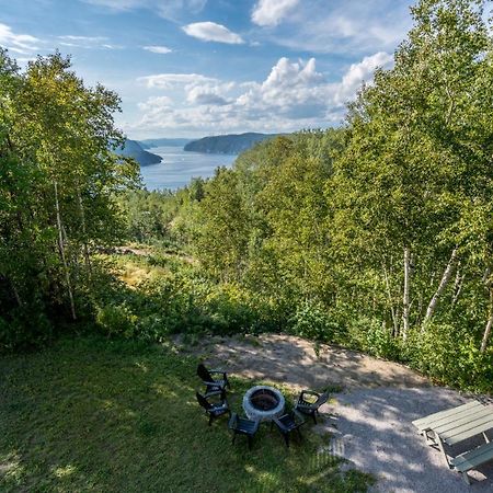 Montfjord - Chalets, Spa Et Vue - Chantafjord #2 Sacre-Coeur 外观 照片