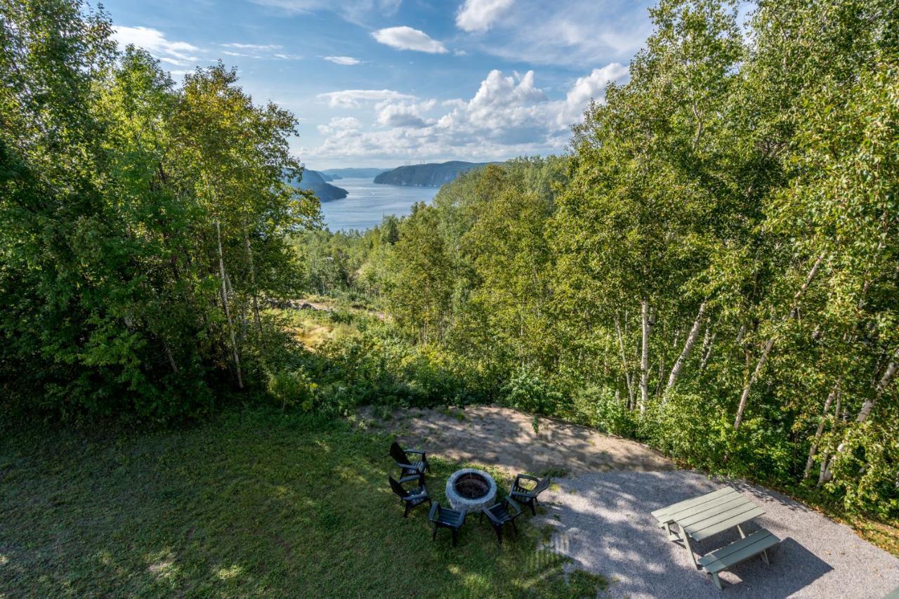 Montfjord - Chalets, Spa Et Vue - Chantafjord #2 Sacre-Coeur 外观 照片