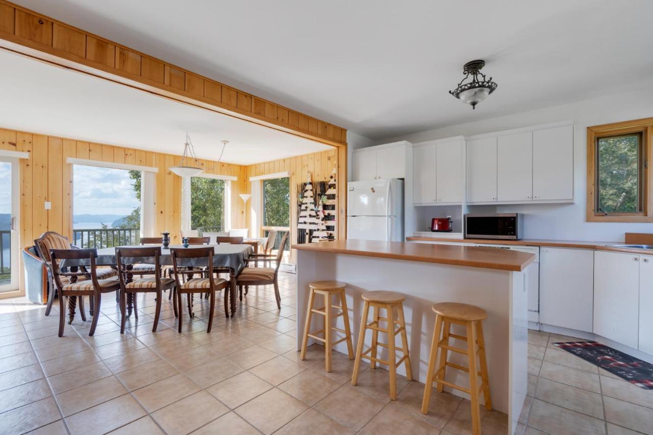 Montfjord - Chalets, Spa Et Vue - Chantafjord #2 Sacre-Coeur 外观 照片