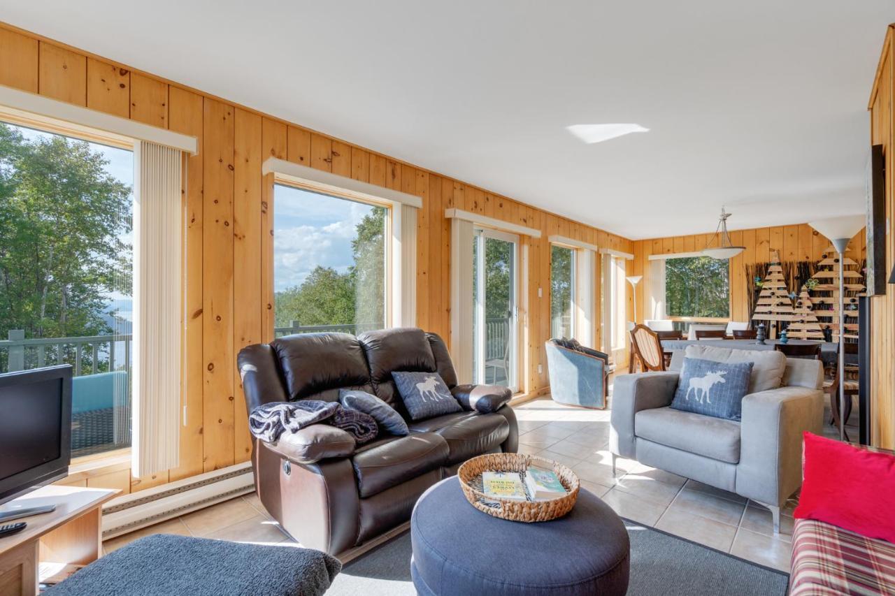 Montfjord - Chalets, Spa Et Vue - Chantafjord #2 Sacre-Coeur 外观 照片