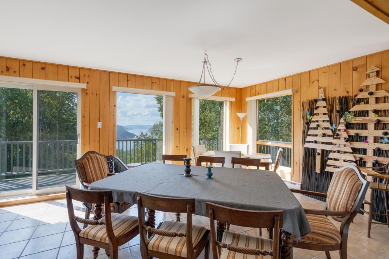 Montfjord - Chalets, Spa Et Vue - Chantafjord #2 Sacre-Coeur 外观 照片