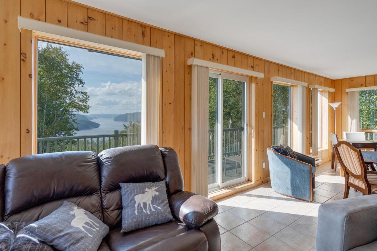 Montfjord - Chalets, Spa Et Vue - Chantafjord #2 Sacre-Coeur 外观 照片